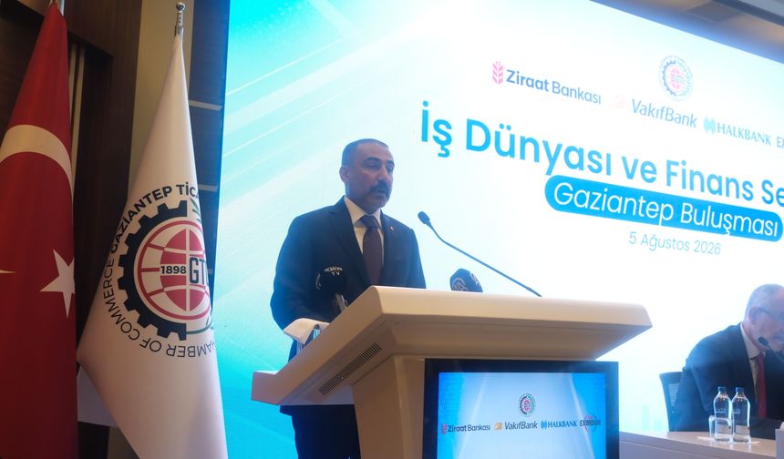 Yıldırım bankalara seslendi: “Gaziantep’e sağlanan finansman, Türkiye’nin rekabet gücüne yapılan yatırımdır”