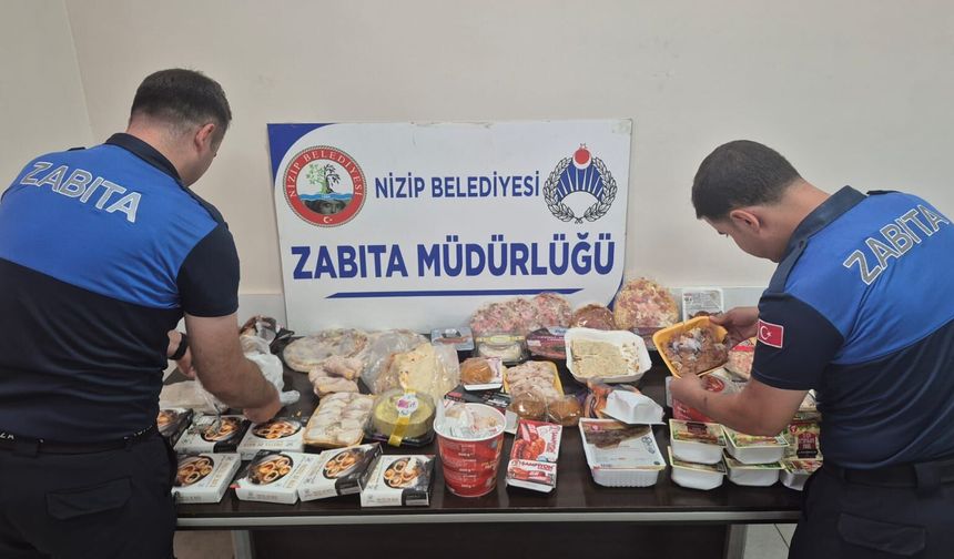 Nizip’te tarihi geçmiş ürünlere geçit yok
