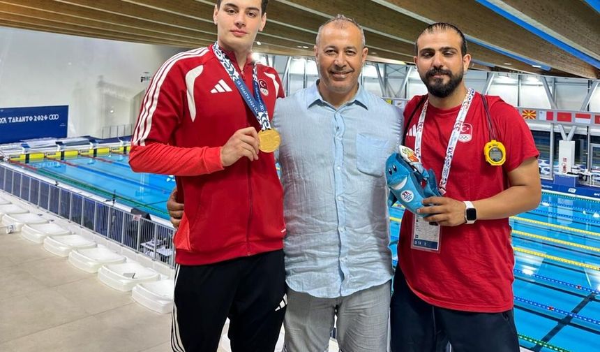 GAZİANTEP BÜYÜKŞEHİR SPORCUSUNDAN TARİHİ BAŞARI!
