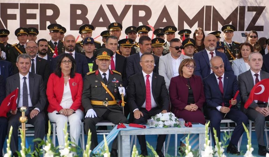 Gaziantep’te 30 Ağustos Zafer Bayramı coşkusu
