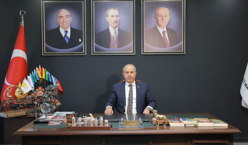 MHP GAZİANTEP İL BAŞKANI KILIÇ’TAN MEVLİD KANDİLİ MESAJI