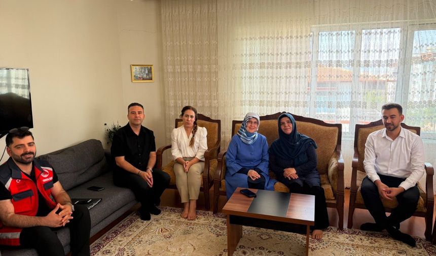Gaziantep’te Şehit Ailelerine Anlamlı Ziyaret