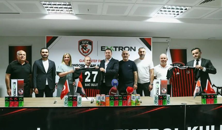 Gaziantep FK’ya Yeni Sezonda EXTRON Desteği