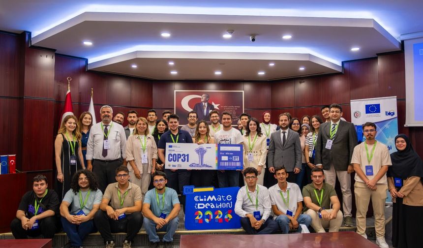 Gençlerin İklim Projeleri Gaziantep’te Yarıştı