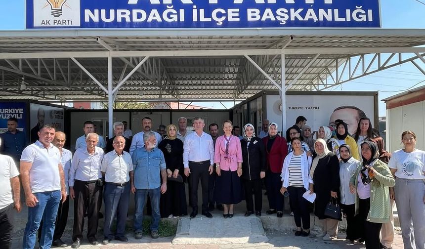 AK Parti’li Bakbak’tan Gaziantep’te İlçe İlçe Ziyaret