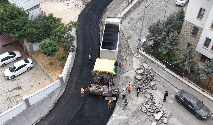 ÇAMLITEPE’DE YOLLAR YENİLENDİ