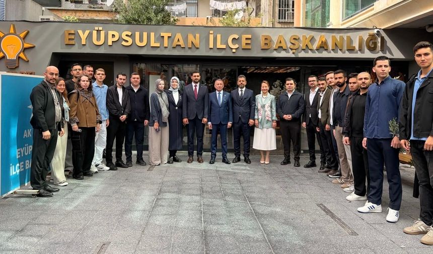 Bakbak, Eyüpsultan’da Teşkilat ve Vatandaşlarla Buluştu
