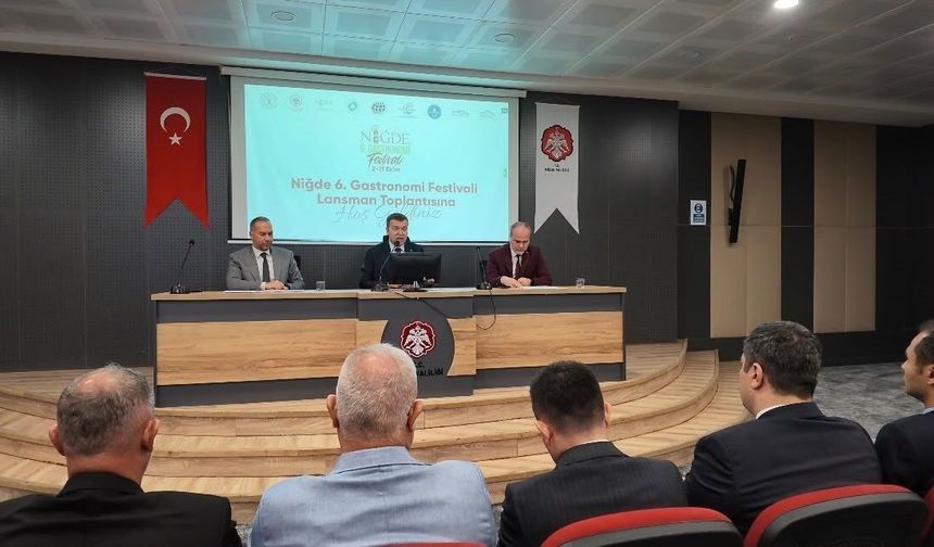 Niğde’de 10 Günlük Gastronomi Şöleni Başlıyor