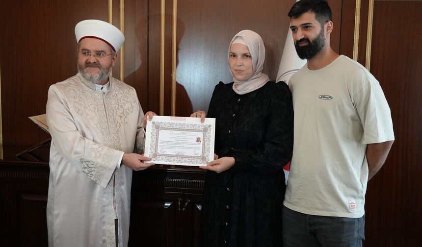 Gazze'deki insanlık dramından etkilenen Alman kadın Müslüman oldu