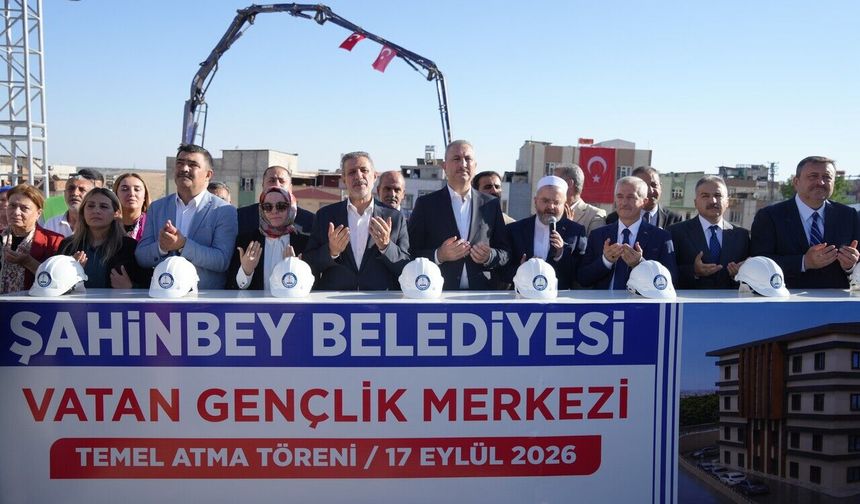 Şahinbey Belediyesinden Vatan Mahallesi’ne dev tesis
