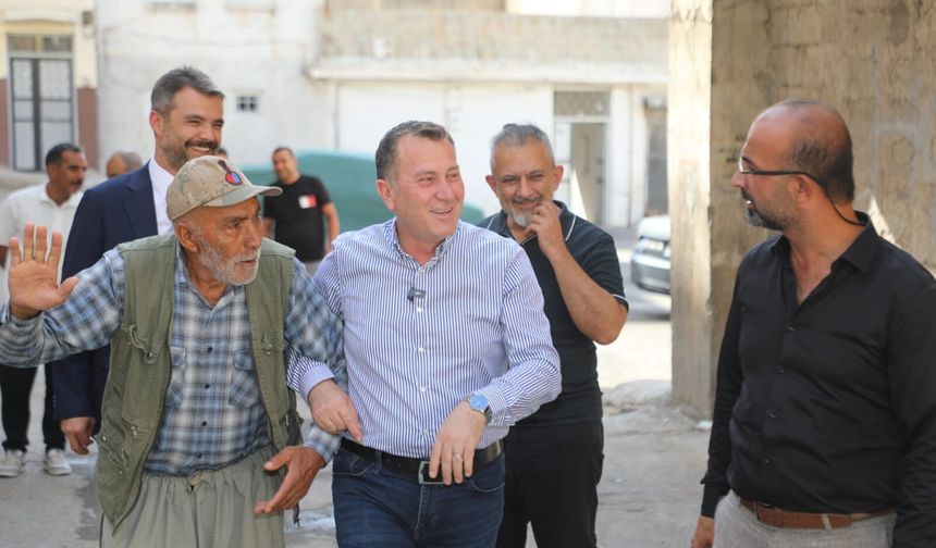 Başkan Doğan, Nizip’in dört bir yanında hemşerileriyle bir arada