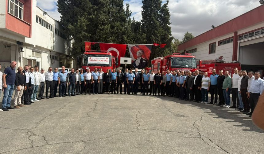 Gaziantep’te İtfaiye Haftası Etkinliklerle Kutlandı