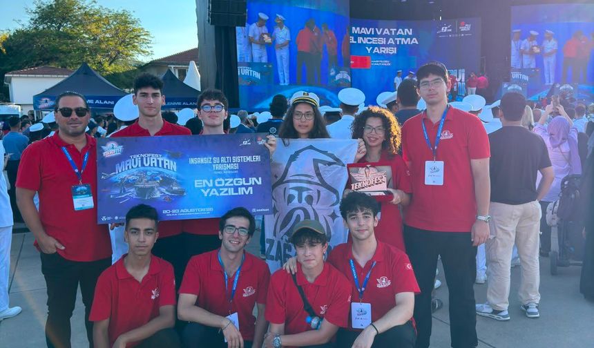 ŞAHİNBEY ZAĞANOS TAKIMI’NDAN TEKNOFEST’TE BÜYÜK BAŞARI