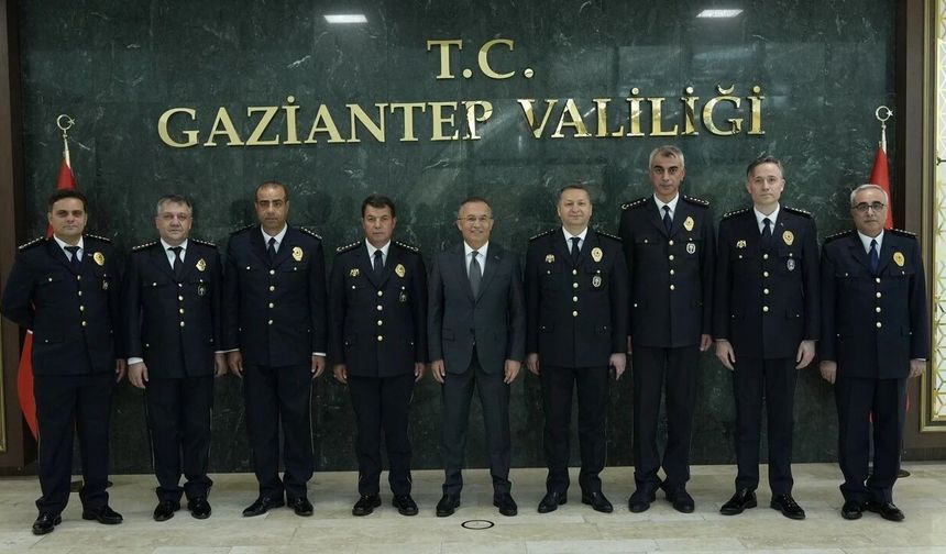 Gaziantep Emniyetinde Rütbe Terfi Heyecanı