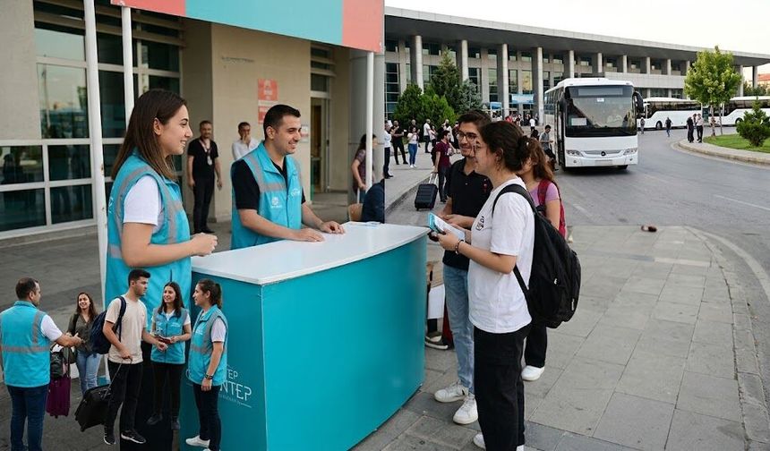 Gaziantep’te Öğrencilere Hoş Geldin Desteği