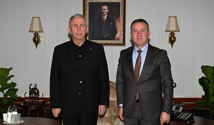Başkan Doğan’dan Mansur Yavaş’a ziyaret