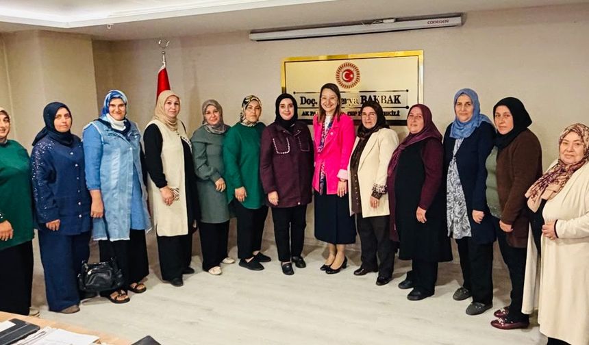 Derya Bakbak, Gaziantep’te Teşkilat Çalışmalarını Sürdürüyor