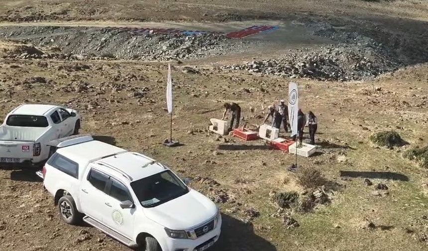 İslahiye'de kınalı keklikler doğaya salındı