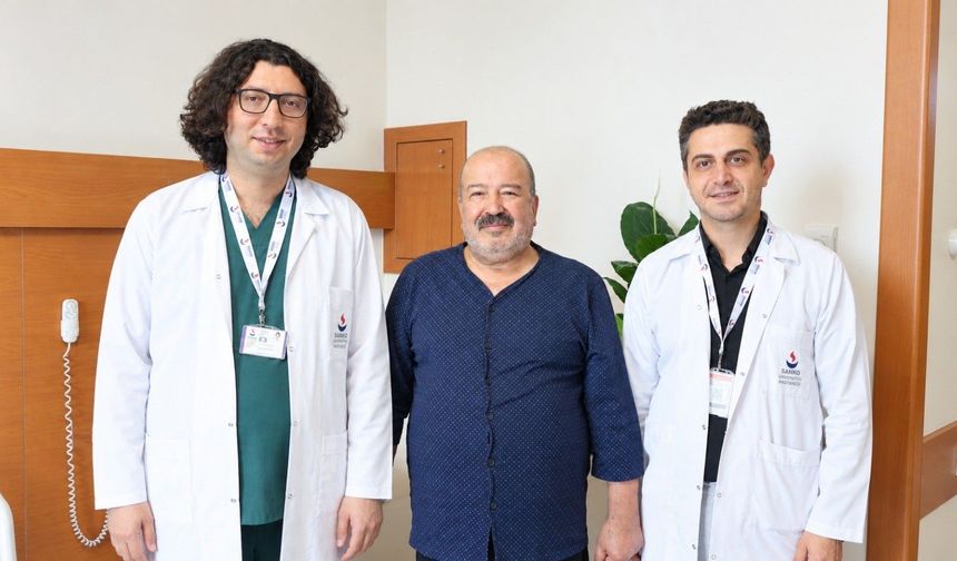 SANKO Üniversitesi Hastanesi’nde İki Stentli Müdahale