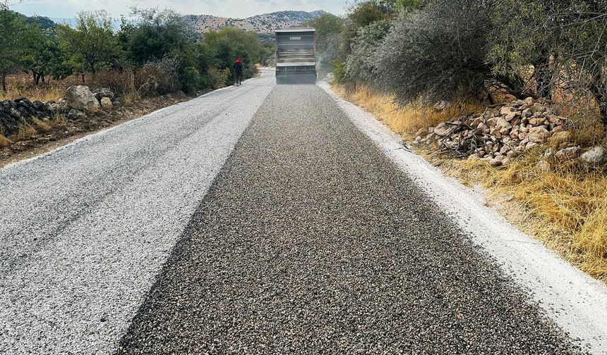 Araban’da bağlantı yolu asfaltı tamamlandı