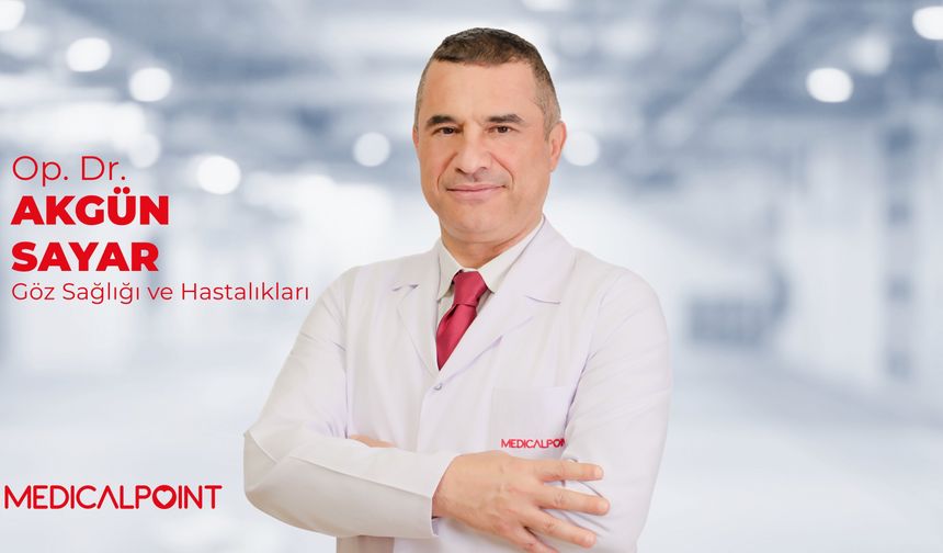 Op. Dr. Sayar: "Sonbaharda göz kuruluğuna dikkat"