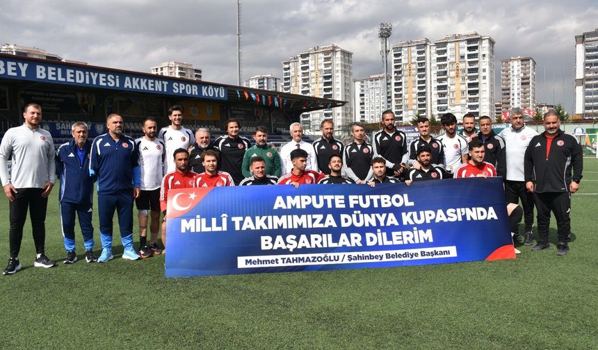 Ampute Futbol Milli Takımı, dünya kupası için çalışmalarını sürdürüyor