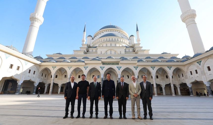 Şahinbey Belediyesi'nin projeleri Tokat protokolüne anlatıldı