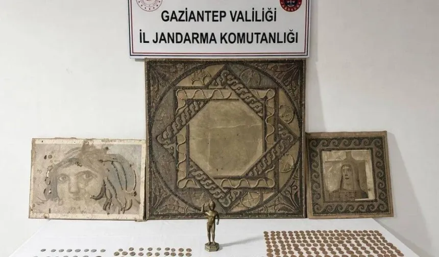Gaziantep’te Sahte Tarihi Eser Operasyonu