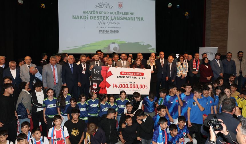 Geleceğin Şampiyonları İçin Gaziantep’te 14 Milyon TL’lik Hamle