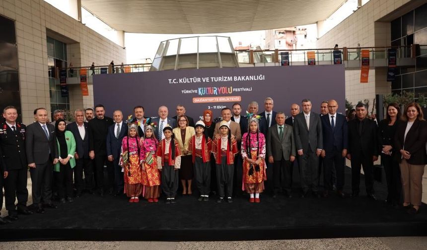 GastroAntep Kültür Yolu Festivali resmi açılış töreniyle başladı