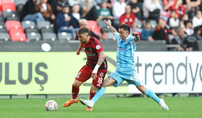 Trendyol Süper Lig: Gaziantep FK: 1 - Erzurumspor FK: 3 (Maç sonucu)
