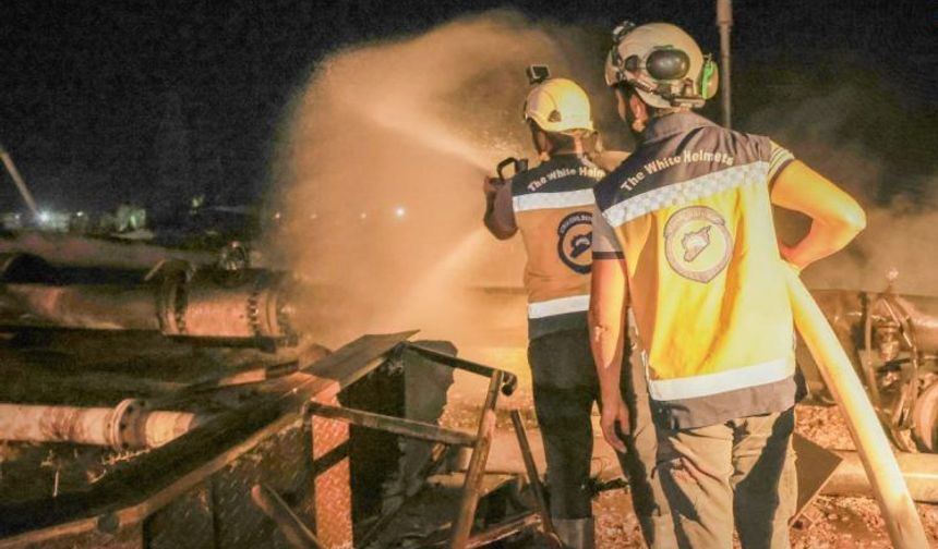 Şam Kırsalı’nda Gaz Hattında Patlama