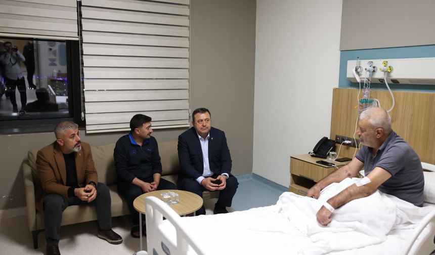AK Parti Gaziantep’ten Geçmiş Olsun Ziyaretleri