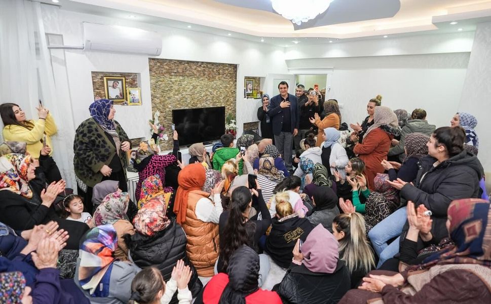 SEYRANTEPE’DE GÖNÜLLERE DOKUNAN BULUŞMA