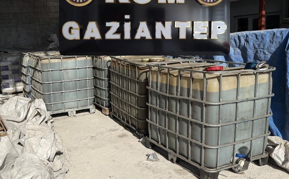 Gaziantep’te kaçak yakıt hattı kesildi! Tam 7 bin litre