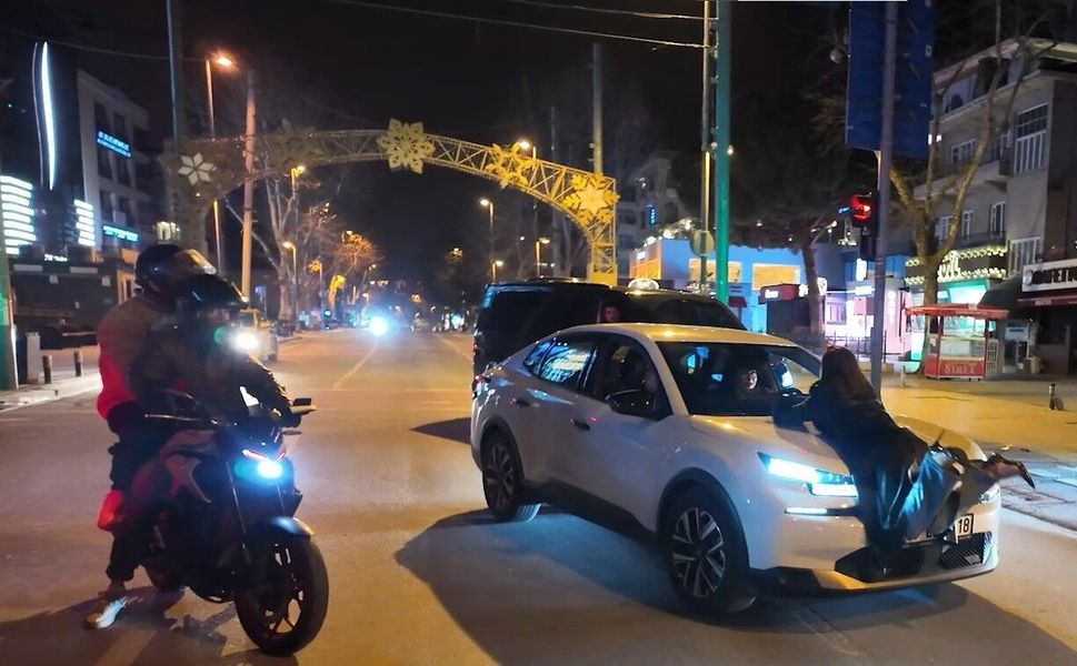 Polis uygulamasında ilginç anlar