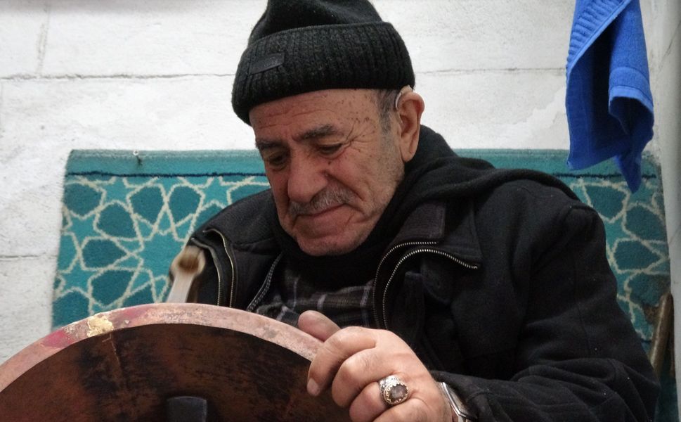 Gaziantep'in en eski bakır ustası