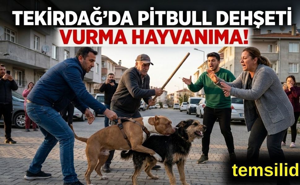 PİTBULL KATLİAMI: "VURMA HAYVANIMA" DİYE BAĞIRDI!
