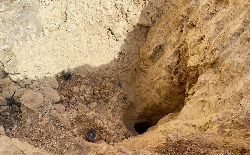 Kaçak kazı yapan 2 şahıs suçüstü yakalandı