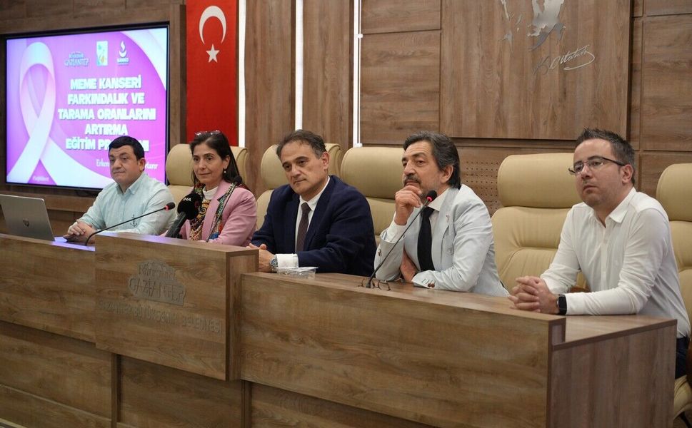 Gaziantep'te "Meme Kanseri Farkındalık Eğitimi" düzenlendi
