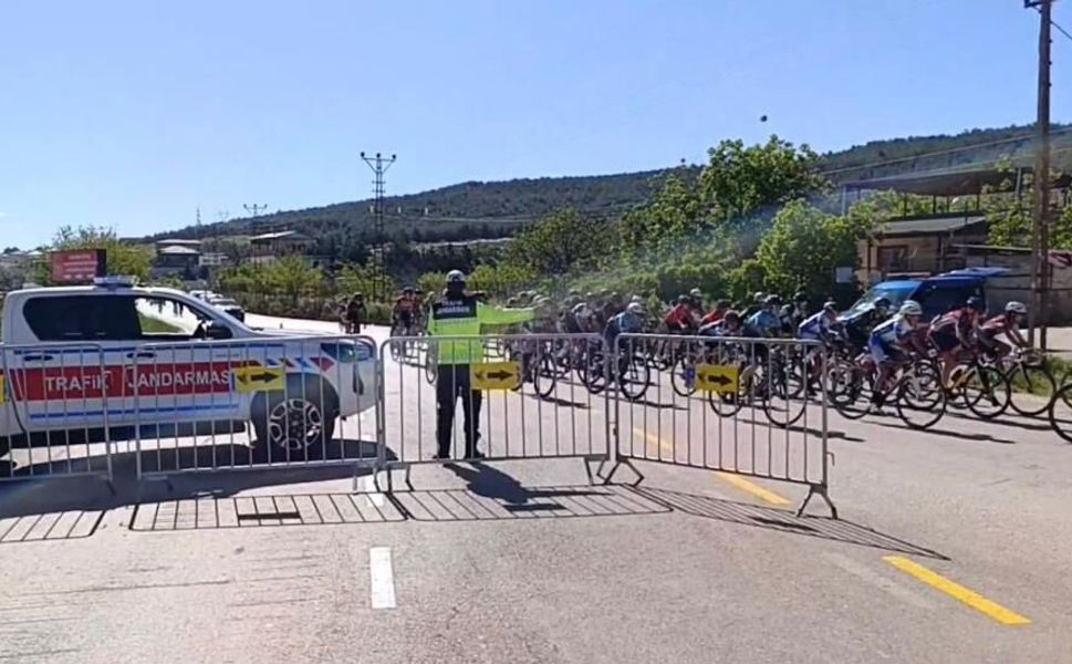 Jandarmadan bisiklet yarışlarında geniş güvenlik önlemleri