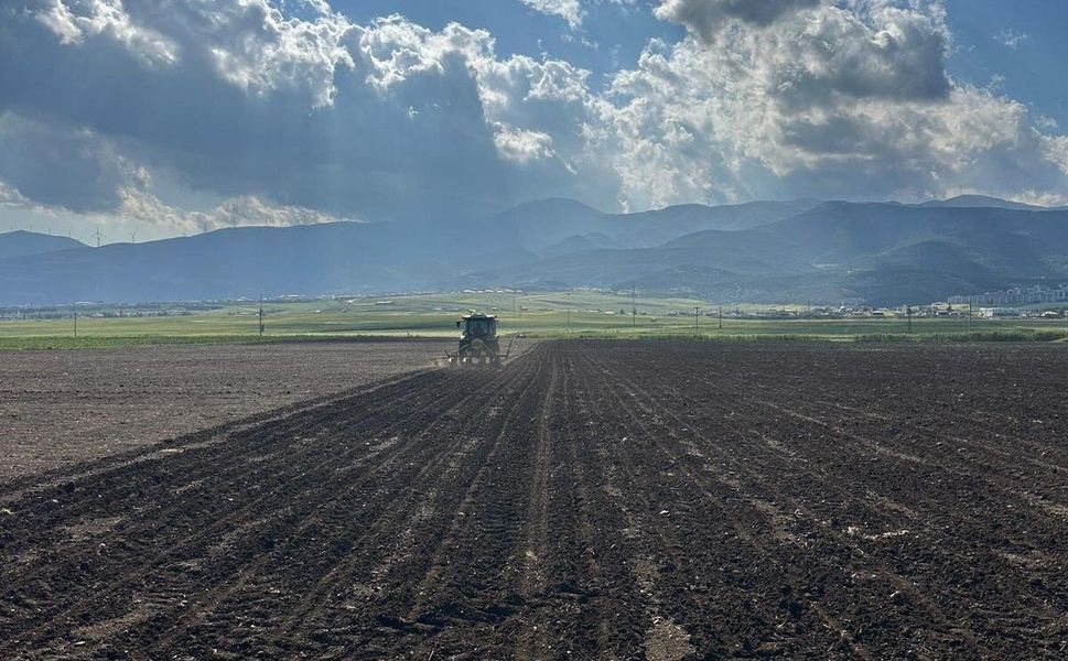 Gaziantep’te Karpuz Çekirdeği Ekimleri Başladı