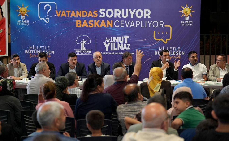BAŞKAN YILMAZ,  BEYKENT’TE VATANDAŞLARI DİNLEDİ