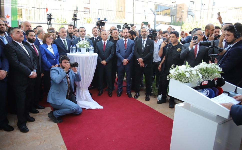 Gaziantep'te Suriye Başkonsolosluğu açıldı