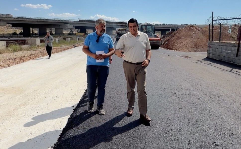KÜSGET'te yılların yol sorunu çözülüyor