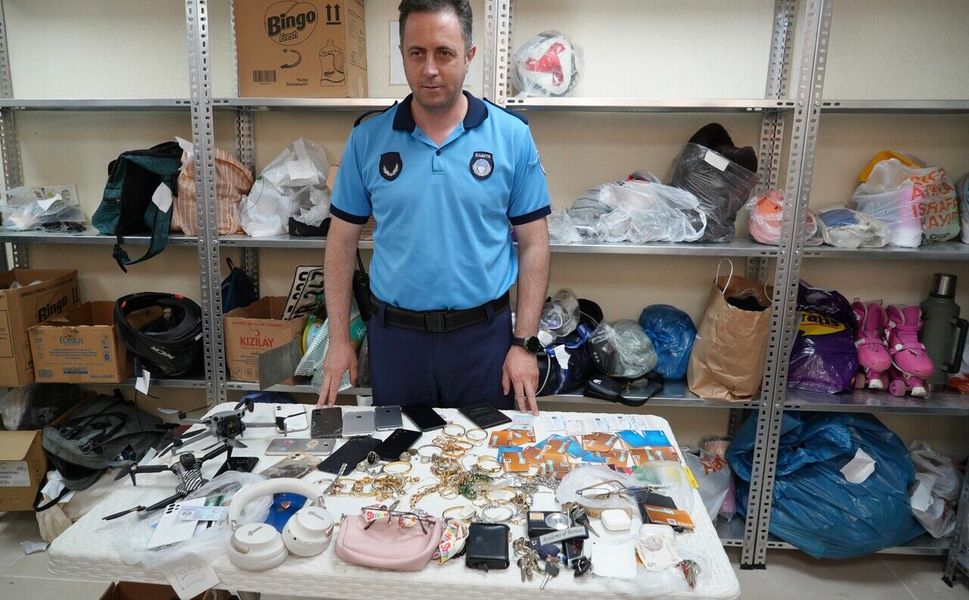 Kayıp eşya deposunda yok yok