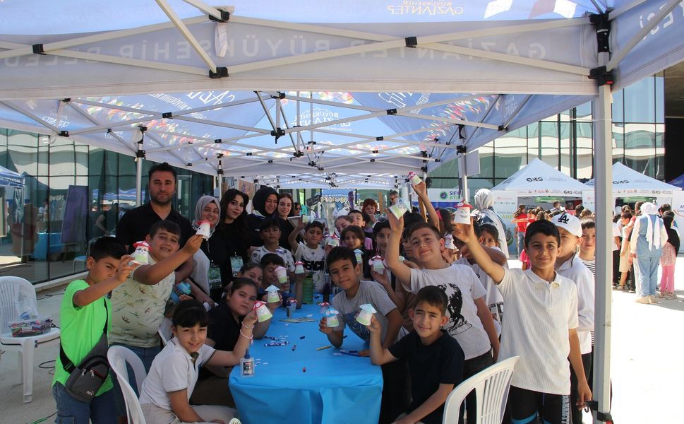 ÇEVRE FESTİVALİ GAZİANTEP’TE ÇOCUKLARI VE AİLELERİ BULUŞTURDU
