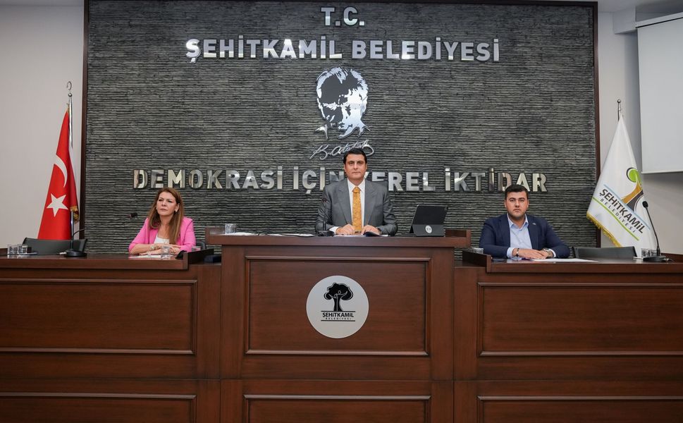 ŞEHİTKAMİL BELEDİYESİ TEMMUZ AYI MECLİS TOPLANTISI YAPILDI