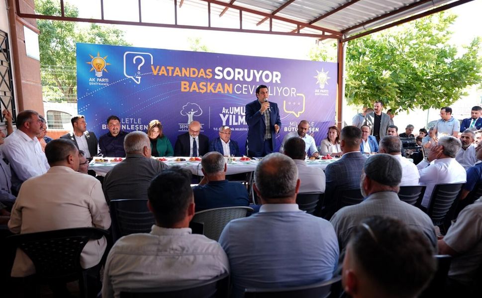 BAŞKAN YILMAZ, YAMAÇOBA VE 29 EKİM MAHALLELERİNDE VATANDAŞLARLA BULUŞTU