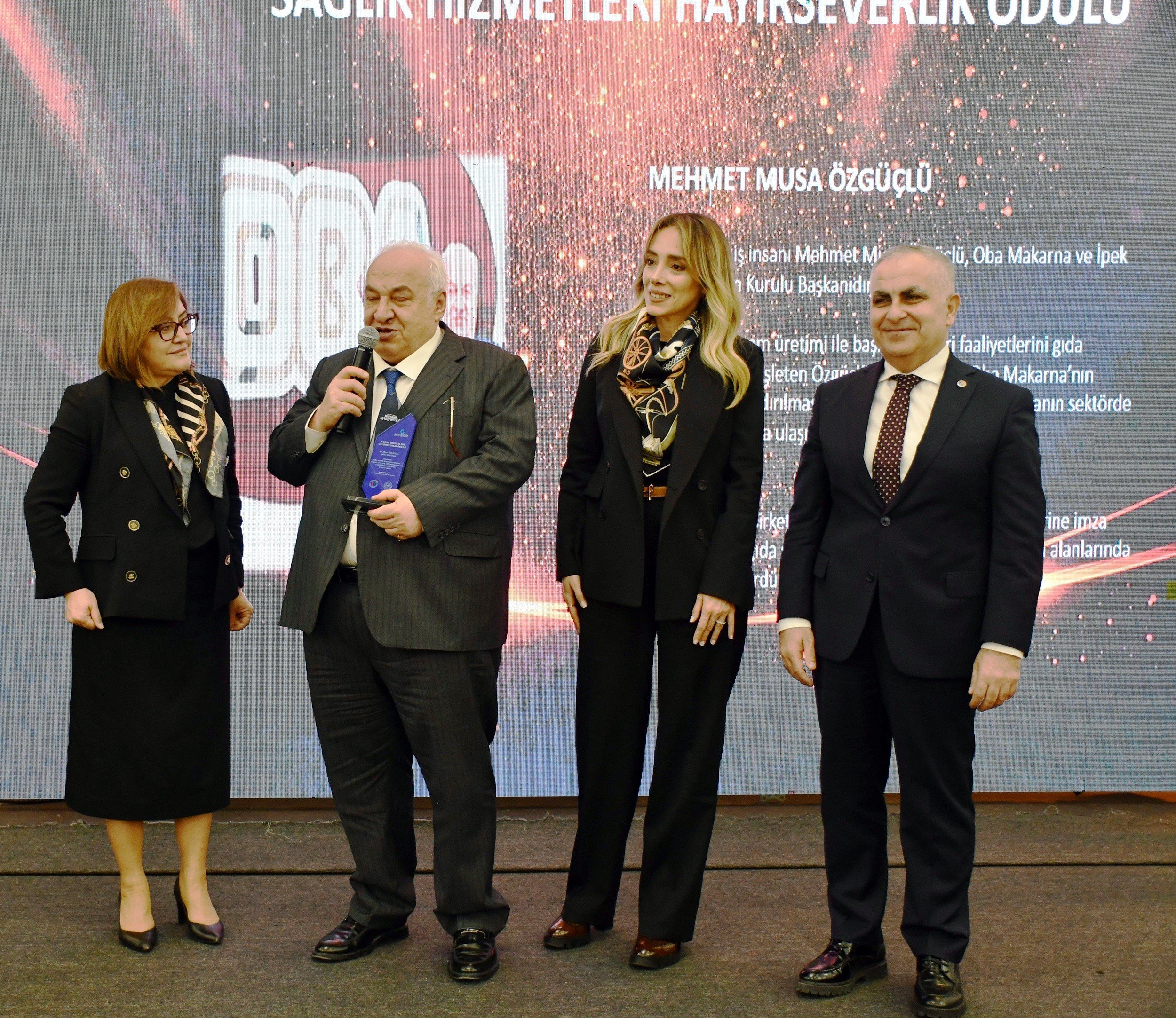 Oba Makarna’ya Sağlık Alanında Anlamlı Ödül